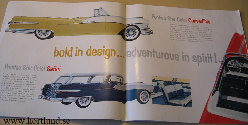 1956 Pontiac stor broschyr - 3