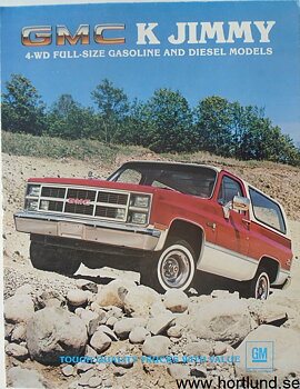 1983 GMC K Jimmy Broschyr