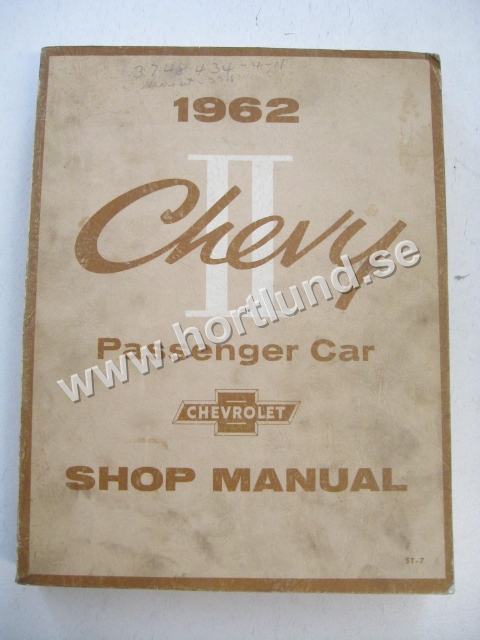 1962 Chevrolet Chevy II Shop Manual