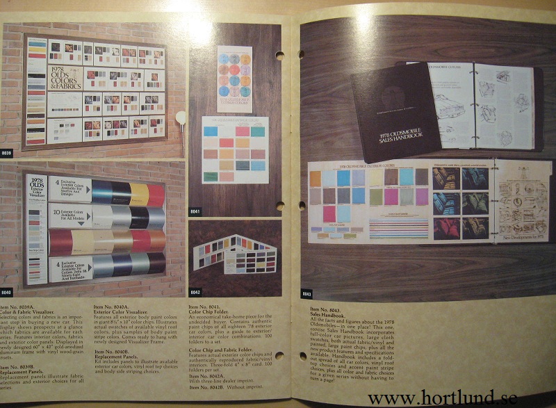 1978 Oldsmobile Promotion material - 2