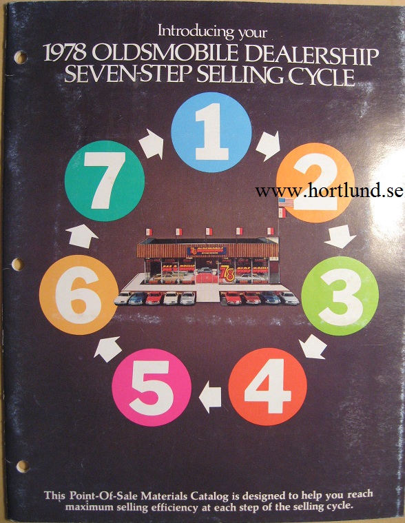 1978 Oldsmobile Promotion material
