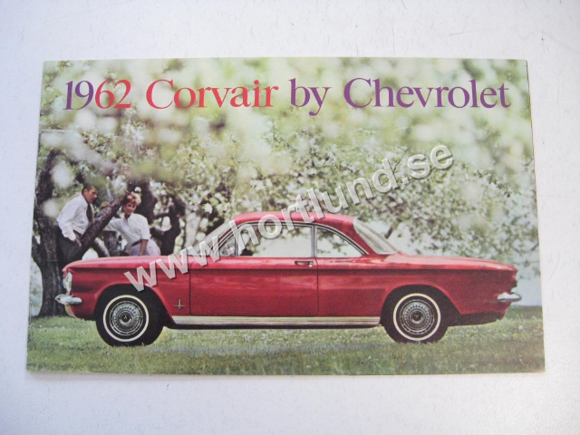 1962 Chevrolet Corvair Försäljningsbroschyr
