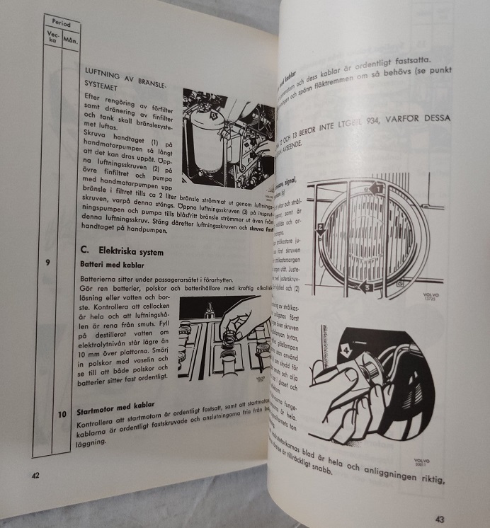 1963 Volvo TL 31, LTGB 934 Instruktionsbok - 2