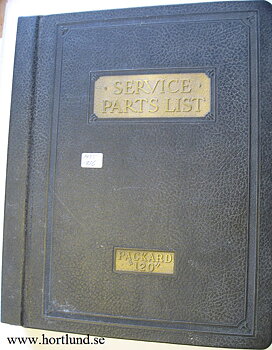 1936 Packard 120 and 120-B Service Parts List
