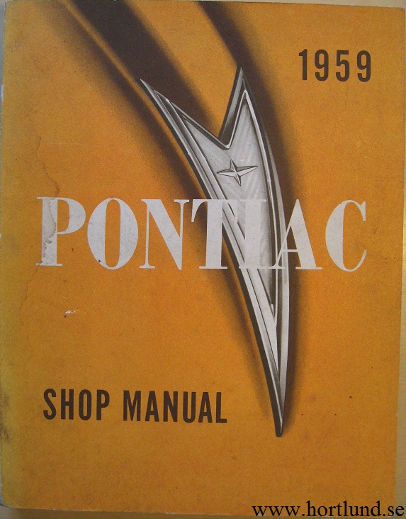 1959 Pontiac Shop Manual