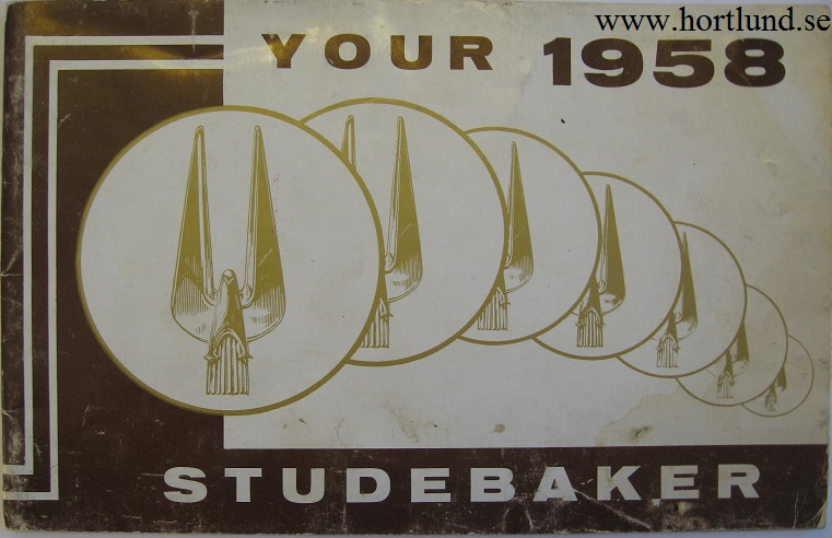1958 Studebaker Owner's Manual