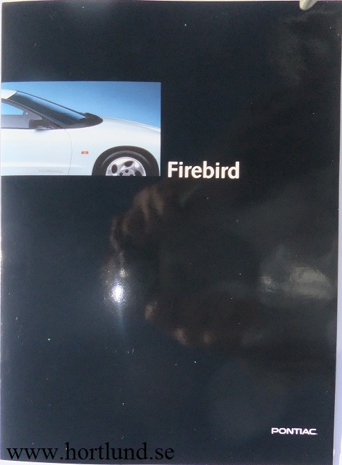 1995 Pontiac Firebird broschyr svensk