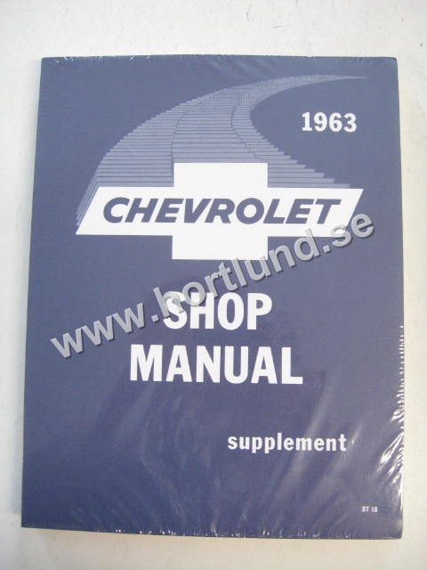 1963 Chevrolet Shop Manual Supplement