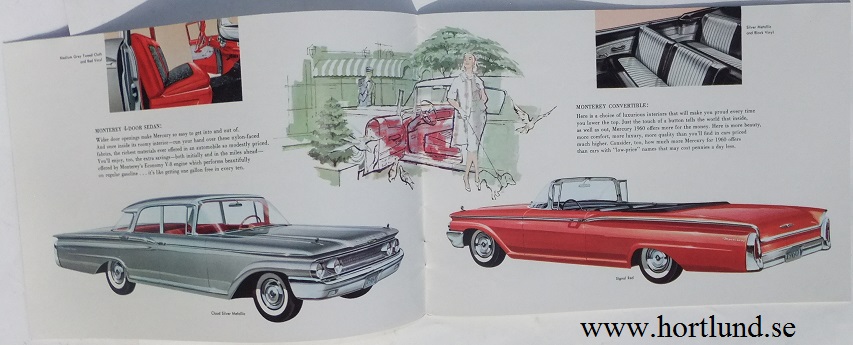 1960 Mercury broschyr standard - 2