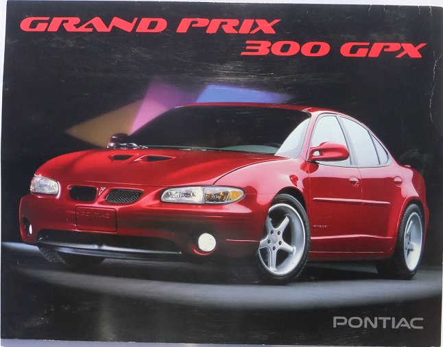 1995 Pontiac Grand Prix 300 GPX Press Kit