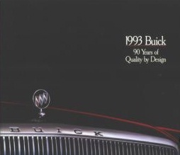 1993 Buick broschyr alla modeller