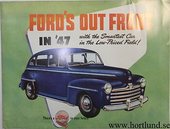 1947 Ford broschyr Ford's out front...