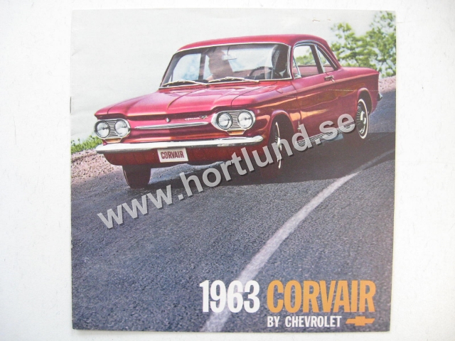 1963 Chevrolet Corvair Försäljningsbroschyr