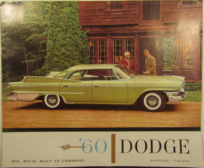 1960 Dodge Matador o Polara broschyr