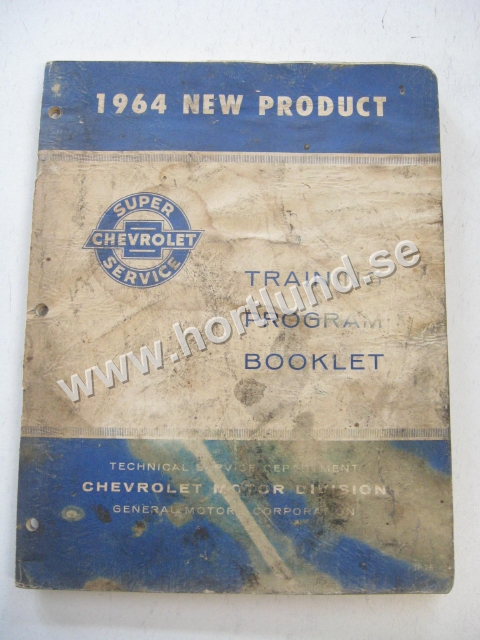 1964 Chevrolet New Product Training Program Booklet