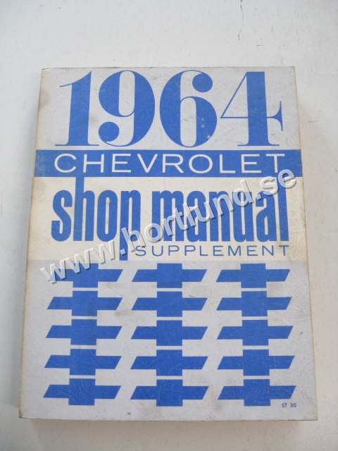 1964 Chevrolet Shop Manual Supplement original