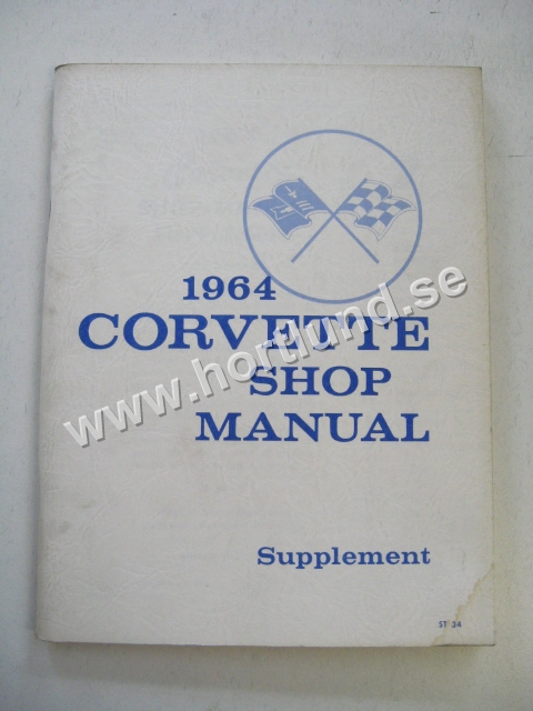 1964 Chevrolet Corvette Shop Manual Supplement