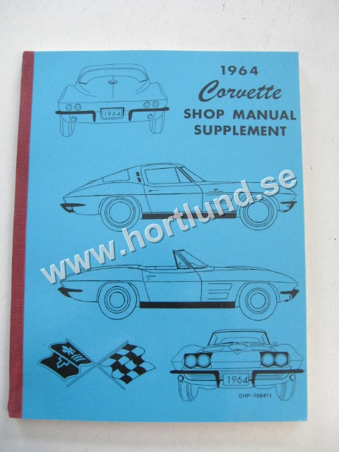 1964 Chevrolet Corvette Shop Manual Supplement