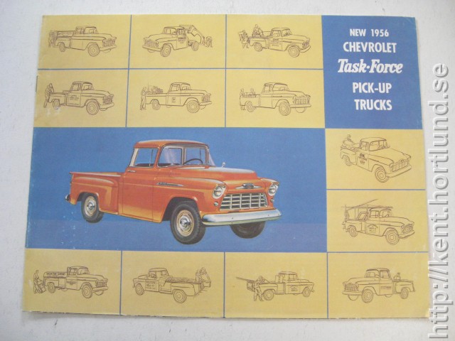 1956 Chevrolet Task Force Pick-Up Trucks