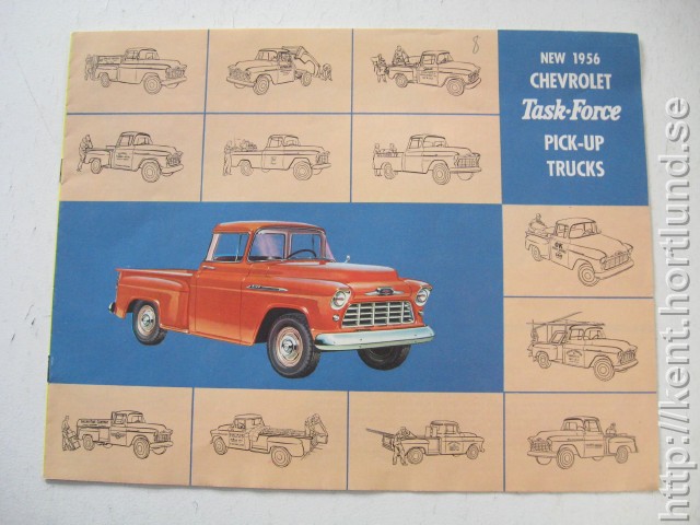 1956 Chevrolet Task Force Pick-Up Trucks