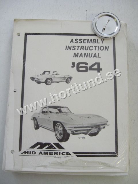 1964 Chevrolet Corvette Assembly Instruction Manual - 2