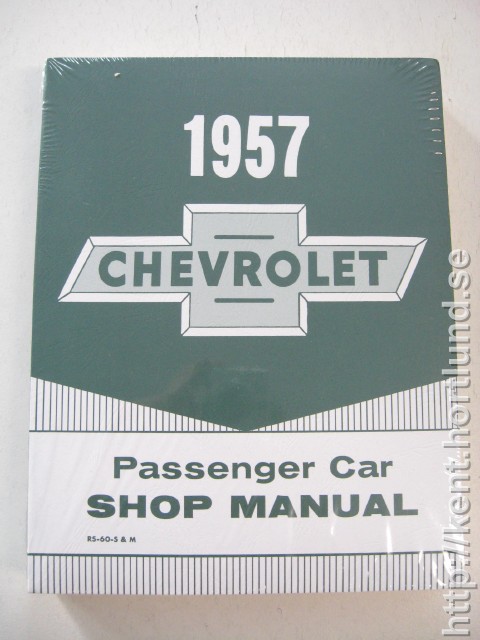 1957 Chevrolet Shop Manual