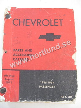 1946-1964 Chevrolet Parts and Accessories Catalog