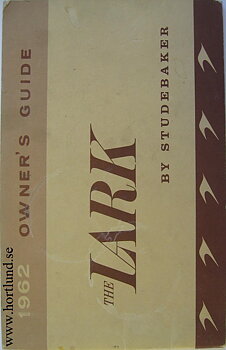 1962 Studebaker Lark Owner's Guide
