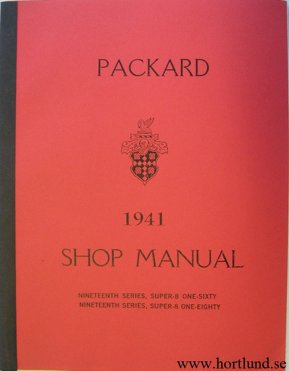 1941 Packard Shop Manual