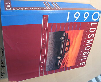 1990 Oldsmobile Cutlass Calais Service Manual