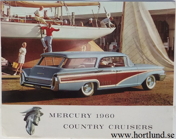 1960 Mercury Country Cruisers broschyr
