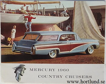 1960 Mercury Country Cruisers broschyr