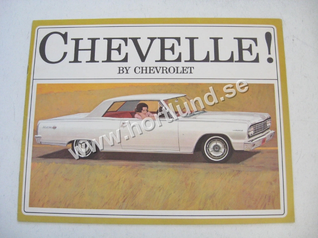 1964 Chevrolet Chevelle Försäljningsbroschyr