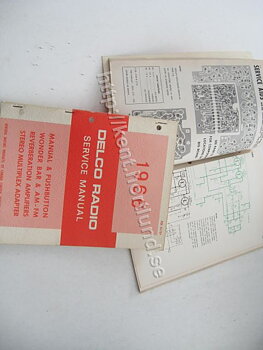 1966 Delco Radio Service Manual