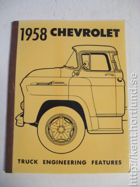 1958 Chevrolet Truck Engineering Features