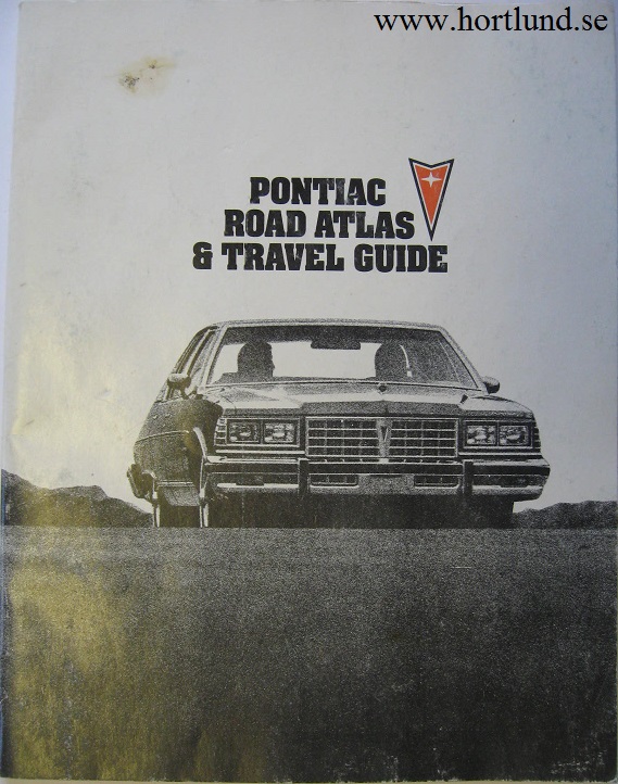 1977 Pontiac Road Atlas & Travel Guide