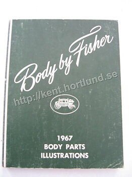 1967 Fisher Body parts illustration