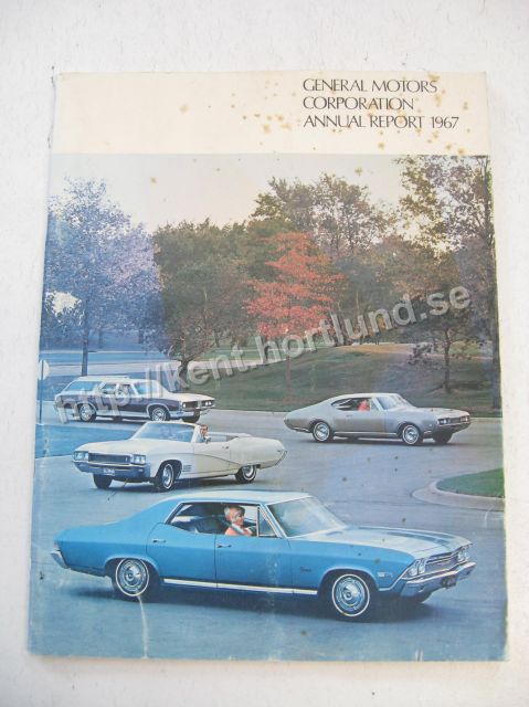 1967 General Motors Corporation Annual Report 1967