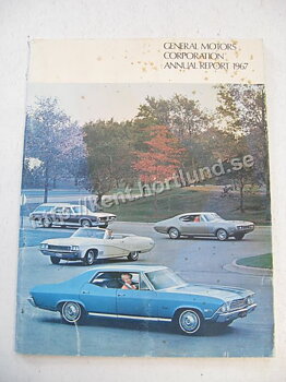 1967 General Motors Corporation Annual Report 1967