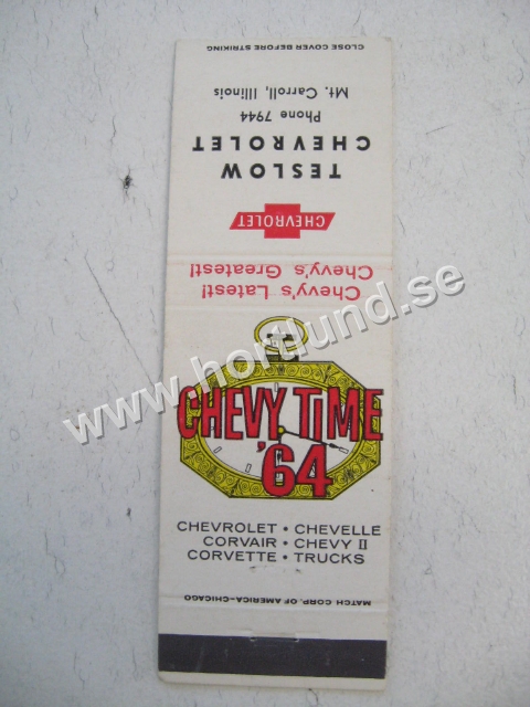 1964 Chevrolet Matchbox Chevy Time 64