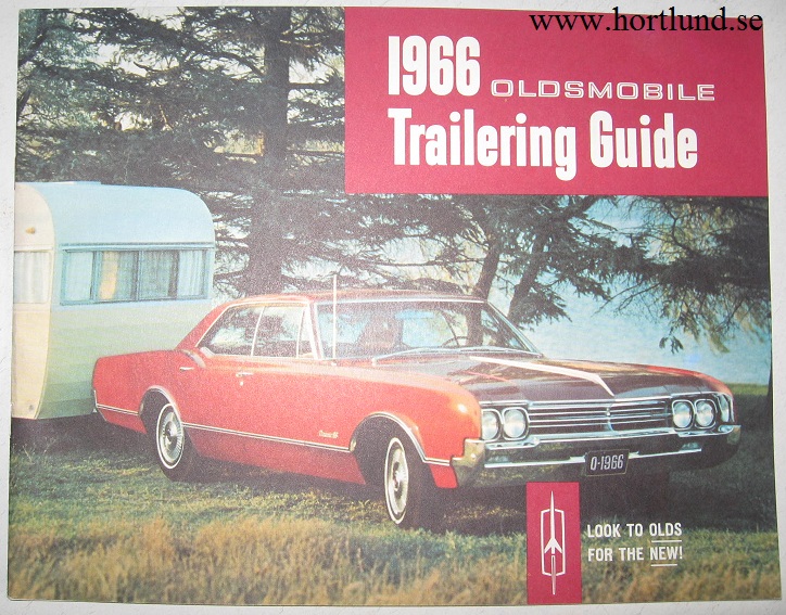 1966 Oldsmobile Trailering Guide broschyr