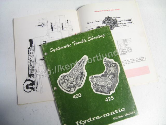 1971 Systematic Trouble Shooting 400 425 Hydra-Matic