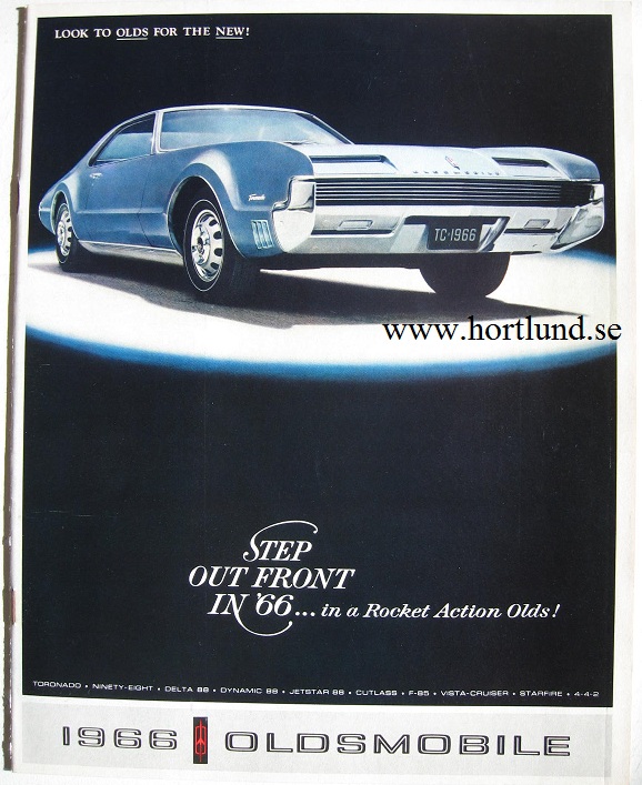 1966 Oldsmobile broschyr alla modeller REV. 10-65