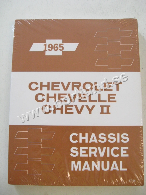 1965 Chevrolet Chevelle Chevy II Chassis Service Manual