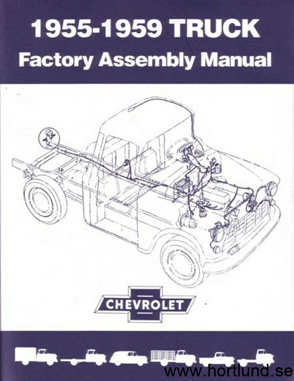 1955-1959 Chevrolet Truck Factory Assembly Manual