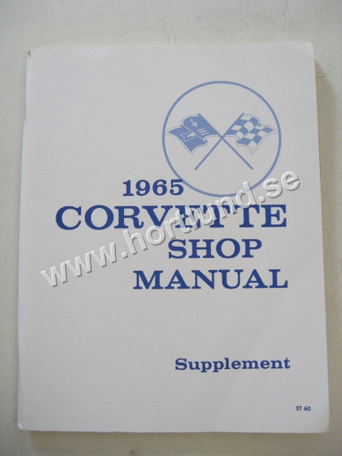 1965 Chevrolet Corvette Shop Manual Supplement