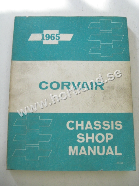 1965 Chevrolet Corvair Chassis Shop Manual