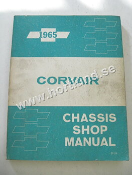 1965 Chevrolet Corvair Chassis Shop Manual