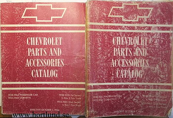 1938 - 1965 Chevrolet Parts and Accessories Catalog