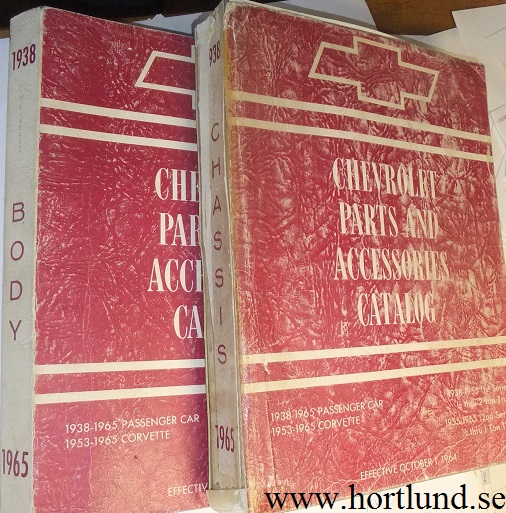 1938 - 1965 Chevrolet Parts and Accessories Catalog - 2
